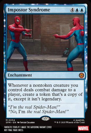 Fantastic Four, Vol. 8 #11F – Javier Charro Magic: The Gathering Variant