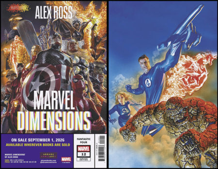 Fantastic Four, Vol. 8 #12B – Alex Ross Marvel Dimensions Variant