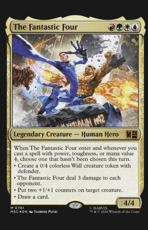Fantastic Four, Vol. 8 #12C – Yasmine Putri Magic: The Gathering Variant