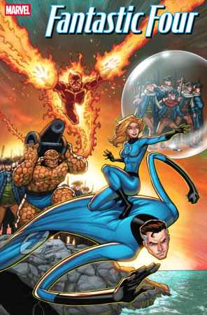 Fantastic Four, Vol. 8 #12E – Ron Lim USA 250th Anniversary Homage Variant