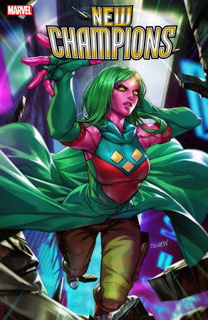 New Champions, 3C, Derrick Chew Variant 3C Derrick Chew Variant
