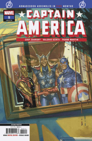 Captain America, Vol. 12 Our Secret Wars 5I 2nd Printing Ben Harvey