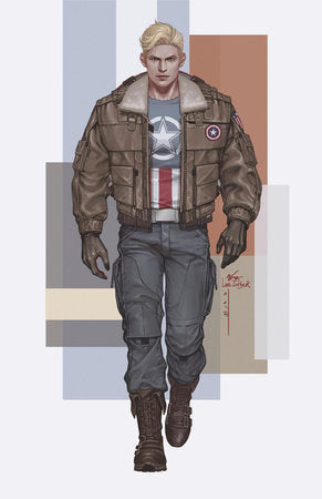 Captain America, Vol. 12 Our Secret Wars 5H InHyuk Lee Incentive Street-Verse Virgin Variant (1:50)