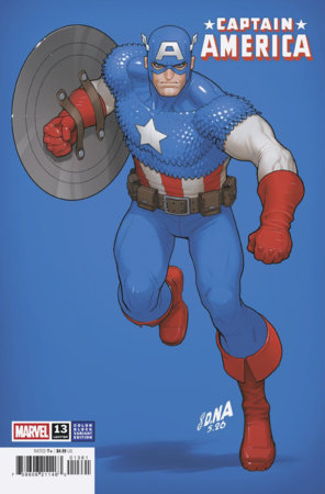 Captain America, Vol. 12 #13F – David Nakayama Color Block Variant