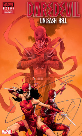 Daredevil: Unleash Hell - Red Band 1D Jerome Opeña Variant