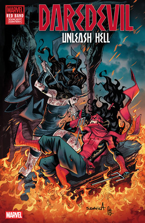 Daredevil: Unleash Hell - Red Band 4B Sergio Fernández Dávila Variant