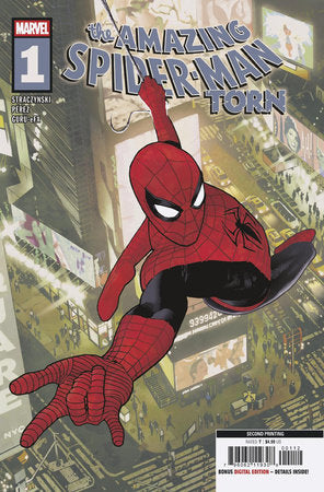 The Amazing Spider-Man: Torn 1P 2nd Printing Adam Hughes