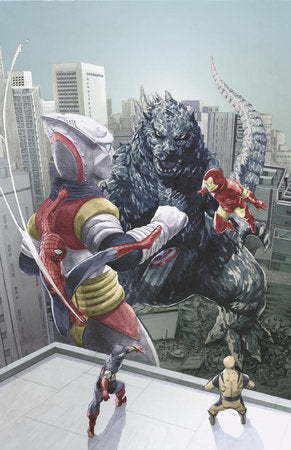 Godzilla vs. Avengers 1H Mitsuhiro Arita Incentive Virgin Variant (1:100)
