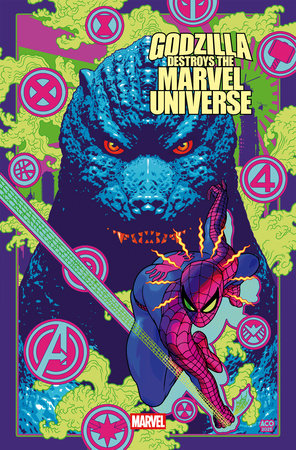 Godzilla Destroys the Marvel Universe Part Four 4E ACO Variant