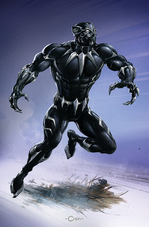 Black Panther: Intergalactic 2D Clayton Crain Incentive Virgin Variant (1:50)