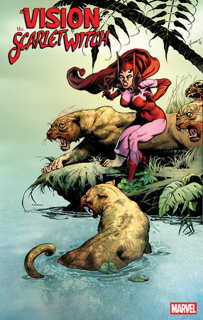 The Vision & the Scarlet Witch, Vol. 3 1F Sandy Plunkett Incentive Hidden Gem Variant (1:50)
