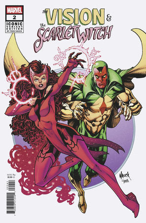 The Vision & the Scarlet Witch, Vol. 3 #2D – Todd Nauck Iconic Variant