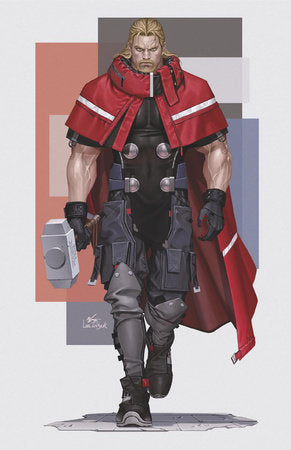 The Mortal Thor "A Merry Tale of Asgard" 4F Inhyuk Lee Incentive Street-Verse Virgin Variant (1:50)