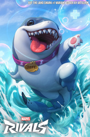 Jeff the Land Shark, 1E, Artgerm Variant, Stanley 'Artgerm' Lau 1E Artgerm Variant