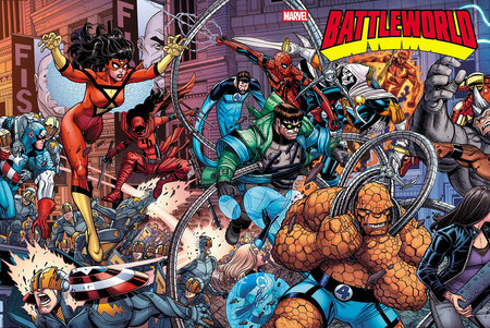 Battleworld Part One 1F Nick Bradshaw Connecting Wraparound Variant
