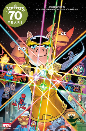 Battleworld Part Two 2C Paco Medina Muppets Variant