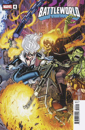 Battleworld Part Four 4B Nick Bradshaw Connecting Variant