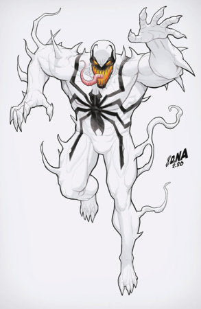 All-New Venom Death Spiral - Part Six 256G David Nakayama Incentive Color Block Virgin Variant (1:50)