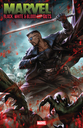 Marvel: Black, White & Blood and Guts "The Trail" / "Traffic" / "The Price of Iron" 1C Derrick Chew Variant