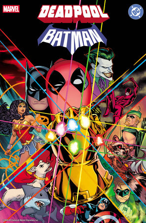 Marvel / DC: Deadpool / Batman The Dead Of Knight / The Gun & The Sword / Catch / The Red And The Green / Rocket Raccoon Has A Green Lantern Ring Now / Showdown / Enter: Logo 1R Russell Dauterman Variant