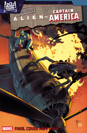 Alien vs. Captain America Operation: Red King, Part Three 3C Francesco Mobili Incentive Variant (1:25)