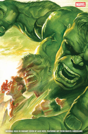 Infernal Hulk #8B – Alex Ross Marvel Dimensions Variant
