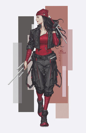 Daredevil / Punisher: The Devil's Trigger "The System Is Flawed" / "Mini Marvels: The Dare" 1H InHyuk Lee Incentive Street-Verse Virgin Variant (1:50)
