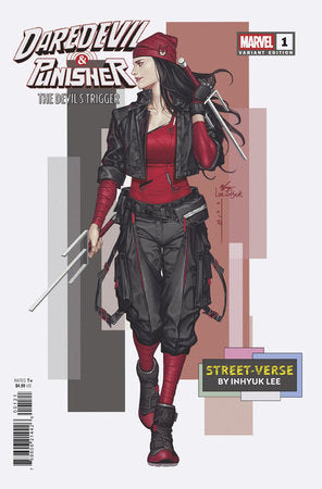 Daredevil / Punisher: The Devil's Trigger "The System Is Flawed" / "Mini Marvels: The Dare" 1B InHyuk Lee Street-Verse Variant