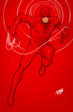Daredevil / Punisher: The Devil's Trigger, Kill, Crush and Destroy, 4D, David Nakayama Incentive Color Block Virgin Variant (1:50) 4D David Nakayama Incentive Color Block Virgin Variant (1:50)