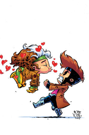 Rogue, Vol. 4, 1I, 2nd Printing Skottie Young Incentive Variant (1:25)