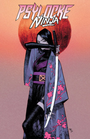 Psylocke: Ninja, Rise from the Fall, 1S, 2nd Printing Dike Ruan Incentive Variant (1:25)