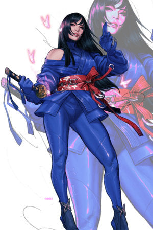 Psylocke: Ninja, Rise From the Fall, Part 2, 2E, Joshua Swaby Incentive Virgin Variant (1:50)