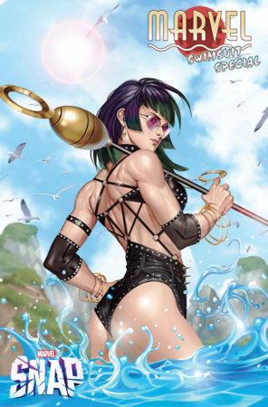 Marvel Swimsuit Special: Brand New Beach Day #1F – InHyuk Lee Marvel Snap Swimsuit Variant