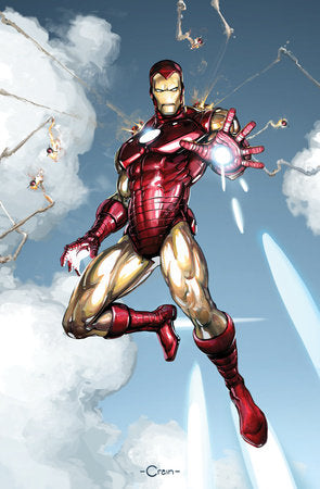 Iron Man, Vol. 8 A New Nightmare 1L Clayton Crain Incentive Virgin Variant (1:50)
