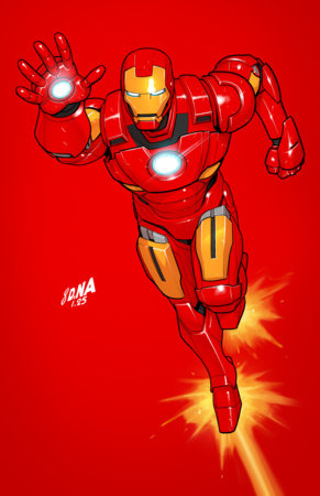 Iron Man, Vol. 8, Under Pressure, 2G, David Nakayama Incentive Color Block Virgin Variant (1:50) 2G David Nakayama Incentive Color Block Virgin Variant (1:50)