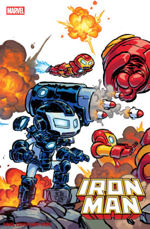 Iron Man, Vol. 8 Under Pressure 2B Skottie Young Connecting Variant
