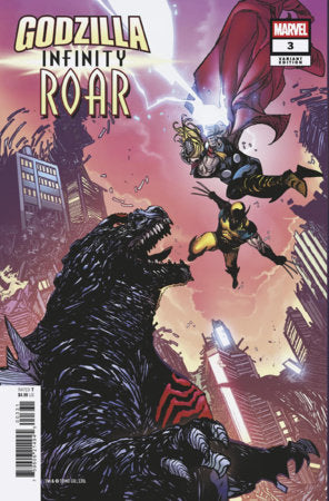 Godzilla: Infinity Roar In Space, Everybody Can Hear You Scream 3C Von Randal Variant