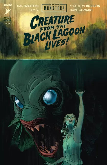 Universal Monsters: Creature from the Black Lagoon Lives! 4A Matthew Roberts Reguar