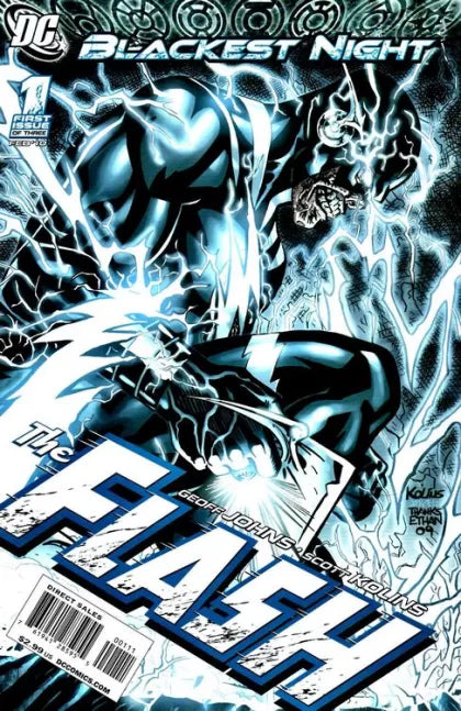 Blackest Night: The Flash Blackest Night 1A Scott Kolins Regular