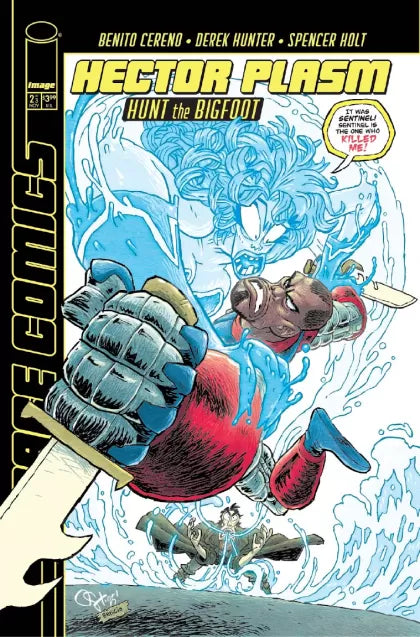 Hector Plasm: Hunt The Bigfoot 2E Derek Hunter Youngblood Team-Up Variant