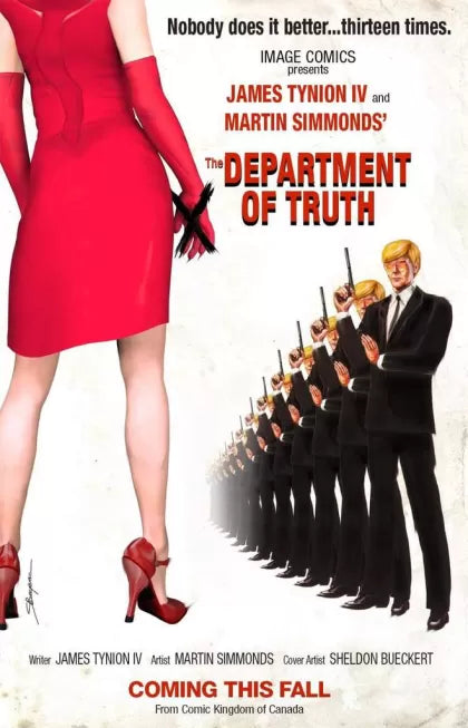 The Department of Truth #13G – Sheldon Bueckert Exclusive Variant (Ltd. 500)