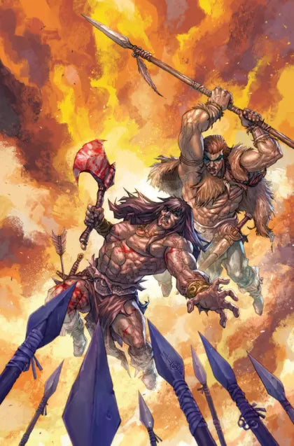 Conan the Barbarian (Titan Comics) The Age Unconquered, Part II: Far Shores & Fearless Men 10E Alan Quah Virgin Variant