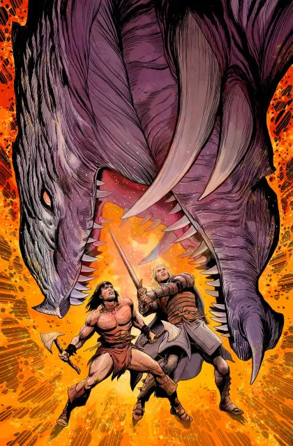 Conan & Dragonero #4C – Patch Zircher Virgin Virgin Variant