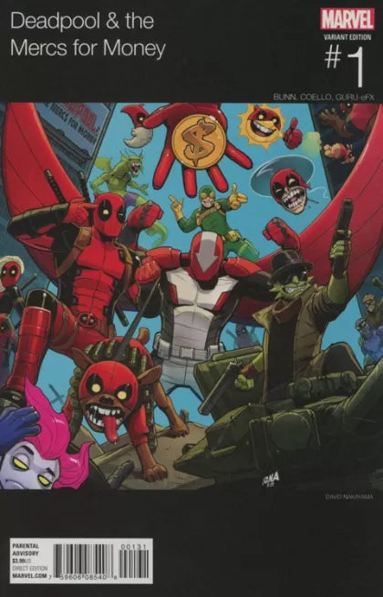 Deadpool & the Mercs For Money, Vol. 2 1C Hip-Hop Variant Cover