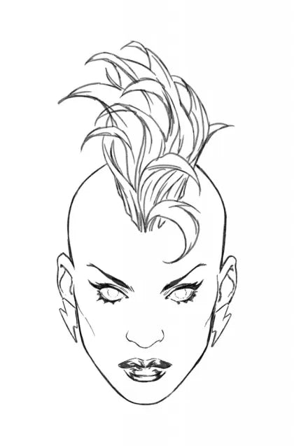 X-Men Forever, Vol. 3 #1F – Mark Brooks Incentive Headshot Sketch Variant (1:50)