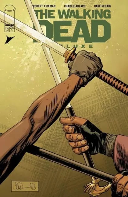 The Walking Dead Deluxe #110B – Charlie Adlard Variant