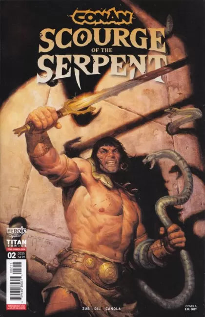 Conan The Barbarian: Scourge Of The Serpent Words Of Power 2A E.M. Gist Regular