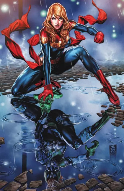 Captain Marvel, Vol. 11 Falling Star 9D Mark Brooks Exclusive Virgin Variant