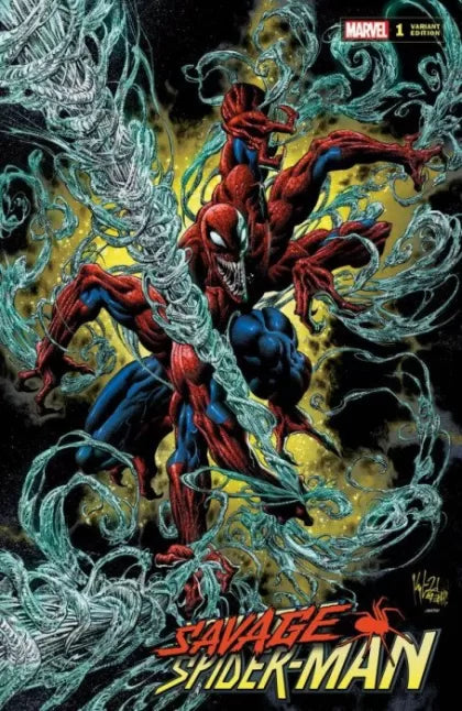 Savage Spider-Man #1K – Kyle Hotz Exclusive Trade Dress Variant
