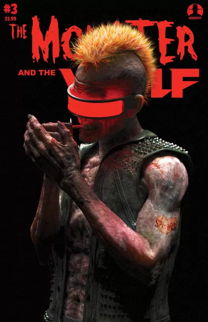Mark Spears Monsters: The Monster and the Wolf #3D – Mark Spears Variant